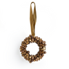 Set_of_Four_Mini_Golden_Bell_Wreaths_or napkin rings 