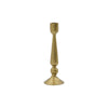 Set of Three Handmade Hammered Antique Brass Finish Candlesticks