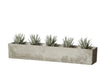 Long Grey Concrete Trough - 59cm