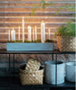 Long Grey Concrete Trough - 59cm