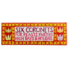 Six Magnificent Paper Coronets - Cambridge Imprint