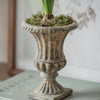 Small Aged Stone Effect Urn Planter