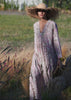 Sphinx Plaster Pink Pinch Pleat Dress - One Hundred Stars