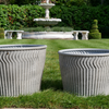Galvanised Dolly Planter - Squat - Two sizes