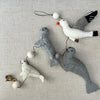 Handmade Felt Seals and Seagull String - Fairtrade