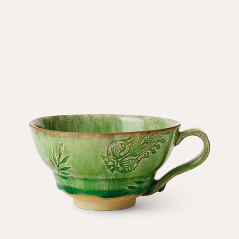 Sthal Ceramics - Cup with Handle - Seaweed