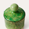 Sthal Ceramics - Lidded Jar or Tea Caddy - Seaweed