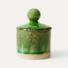 Sthal Ceramics - Lidded Jar or Tea Caddy - Seaweed