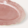 Sthal Ceramics - Small Oval Serving Platter - Old Rose