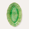 Sthal Ceramics - Small Oval Serving Platter - Seaweed