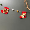 Handmade Felt Christmas Stockings Garland - Fairtrade
