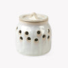 Stoneware Garlic Store Jar g