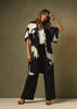 Stork Black Midi Kimono One Hundred Stars