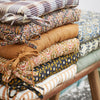 Stripe Seat Pad - Almond