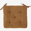 Stripe Seat Pad - Almond