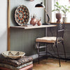 Stripe Seat Pad - Terracotta