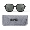 Izipizi Sunglasses - Style Office (oversized, square) - Black