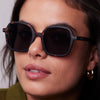 Izipizi Sunglasses - Style Office (oversized, square) - Tortoise