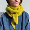 Superkid Mohair Triangle Scarf - Bright Olive or Bright Pink