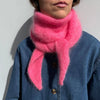 Superkid Mohair Triangle Scarf - Bright Olive or Bright Pink