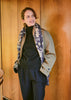 Susani Charcoal Wool Scarf - One Hundred Stars