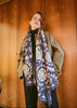 Susani Charcoal Wool Scarf - One Hundred Stars