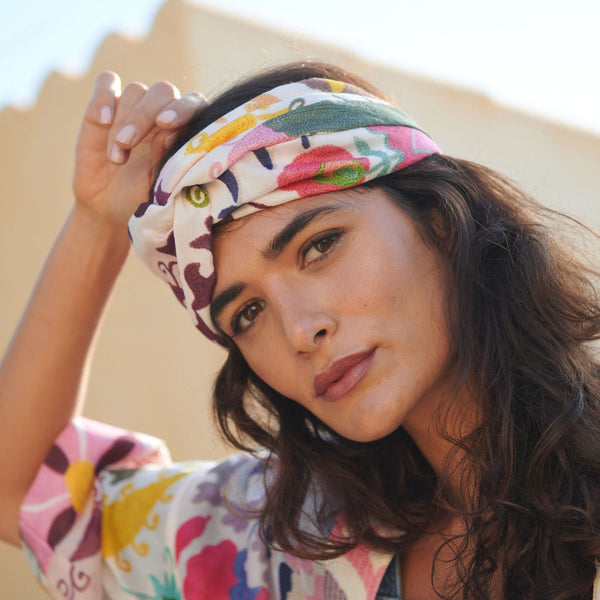 Susani Pink Headband - One Hundred Stars