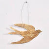 Swallow Bird Golden Hanging Decoration