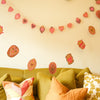 Sweet Hearts Sewn Garland
