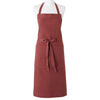 French Professional Apron - Cotton Linen - Port Red Wine Merchants