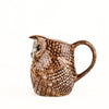 Tawny Owl Jug by Quail Ceramics - 11.5cm