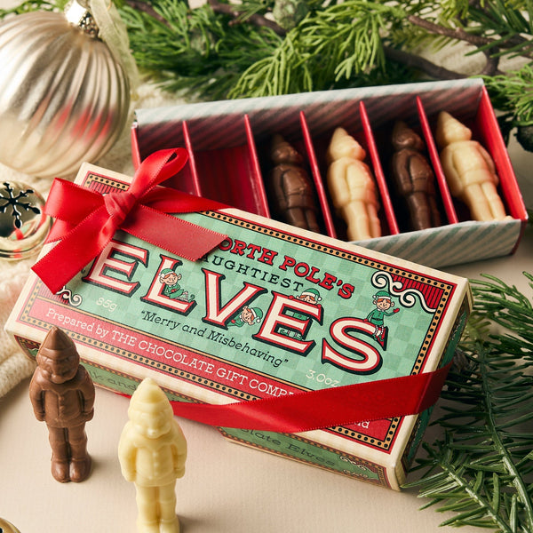The Naughtiest Workshop Elves Chocolate Gift