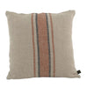 Linen Cushion Brick Stripe 