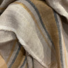 Tabitha Linen Throw - Saffron