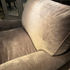 velvet long armchair