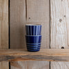 Vervain Beaker - Indigo Blue - Small - Set of Two - Kindred Mugs