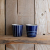 Vervain Beaker - Indigo Blue - Small - Set of Two - Kindred Mugs
