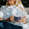 Vervain Mug - Large - Indigo Blue - Set of Two - Kindred Mugs