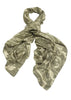 Vintage Damask Sage Scarf - One Hundred Stars