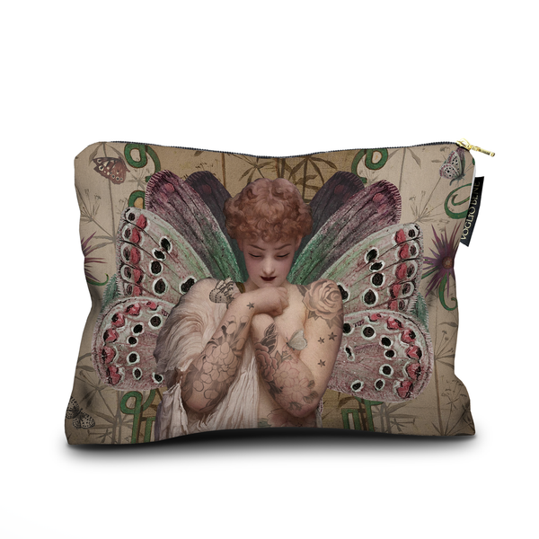 Voglio Bene Velvet Kit Pouch - Angel