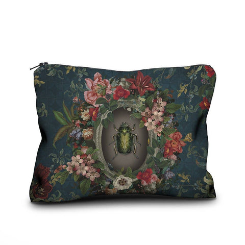 Voglio Bene Velvet Kit Pouch - Beetle