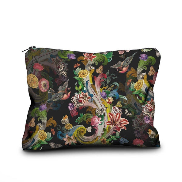 Voglio Bene Velvet Kit Pouch - Flowers