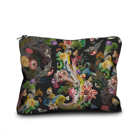 Voglio Bene Velvet Kit Pouch - Flowers
