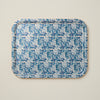 Wanderlust Birch Tray - Blue Flora - Medium Rectangular