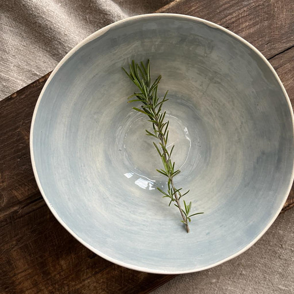 Wonki Ware Soup Bowl - Duck Egg Wash