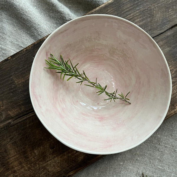 Wonki Ware Soup Bowl - Pink Wash