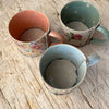 Small Handmade Ceramic Mug by Virginia Graham - Floral with Spots