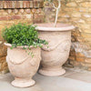 Footed Terracotta Planter - Spetses - Two Size Options
