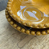 Bobble Rim Serving Bowl - Ochre