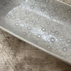 Wonki Ware Prawn Serving Dish or Platter - Small - Warm Grey Lace